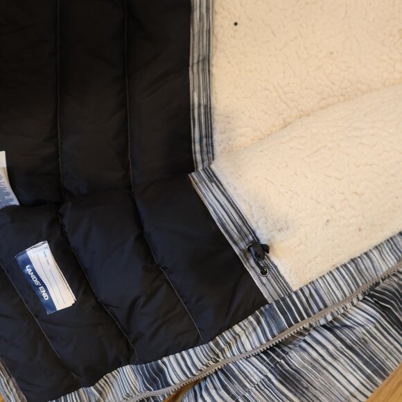 LANDS END BOYS XXL expedition down coat parka ski snow waterproof warm winter - Picture 6 of 14